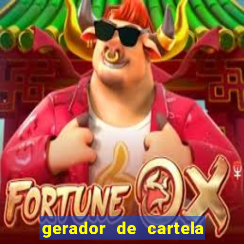 gerador de cartela bingo 1 a 75